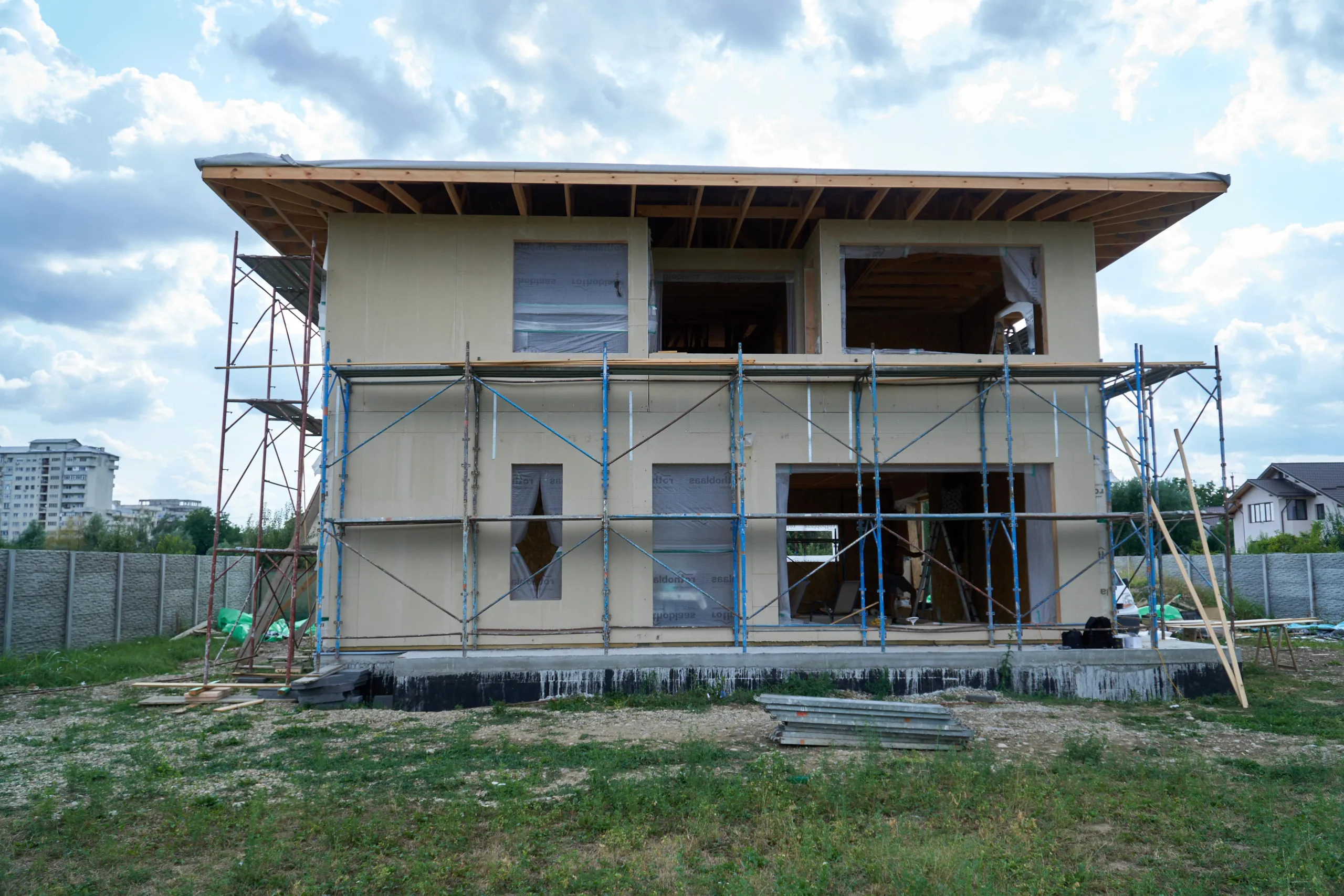 Casa pe structura din lemn Dimmer